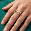 Bague Knoria - Acier Inoxydable