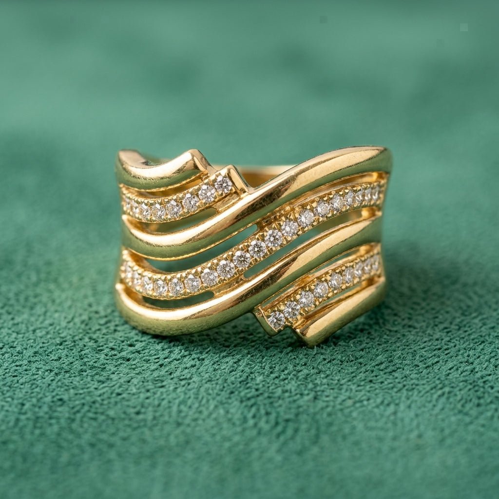 Bague Marea - Plaqué Or OR