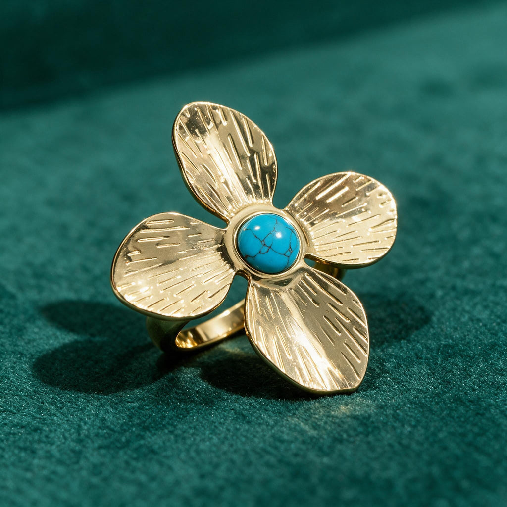 Bague Nerolia - Acier Inoxydable