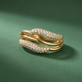 bague Ondina - Plaqué Or OR