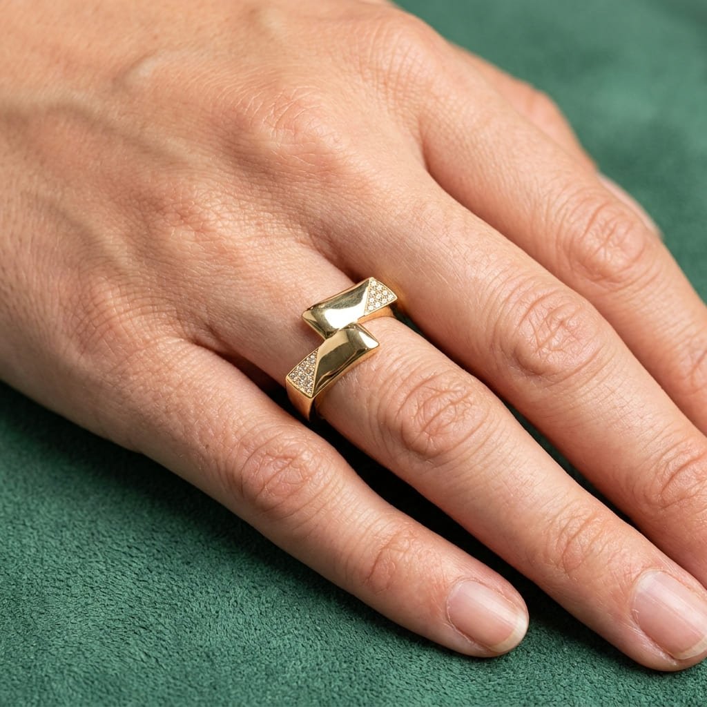 Bague Prusma - Plaqué Or