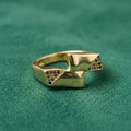 Bague Prusma - Plaqué Or