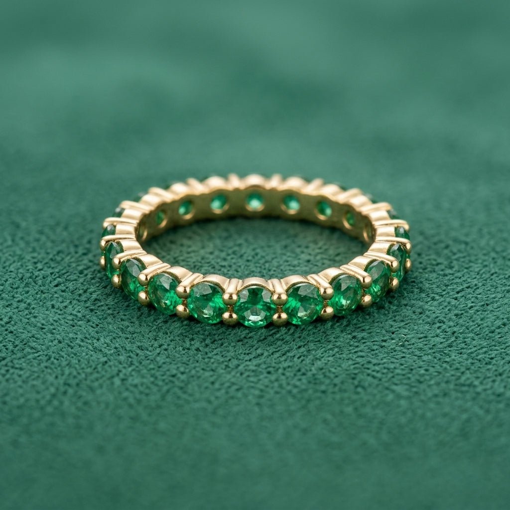 Bague smeralda - Plaqué Or