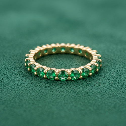 Bague smeralda - Plaqué Or