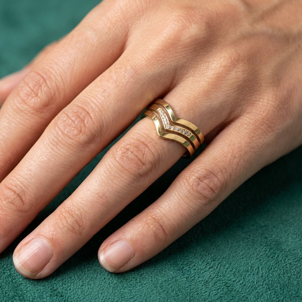 Bague Vittoria - Acier Inoxydable