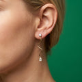 Boucle D'oreille Ondine - Acier Inoxydable