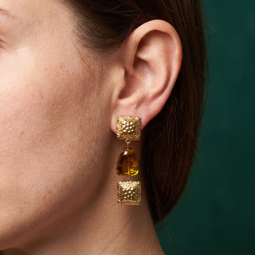 Boucles d'oreilles Ambra - Acier Inoxydable