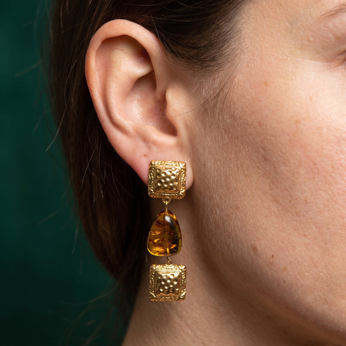 Boucles d'oreilles Ambra - Acier Inoxydable