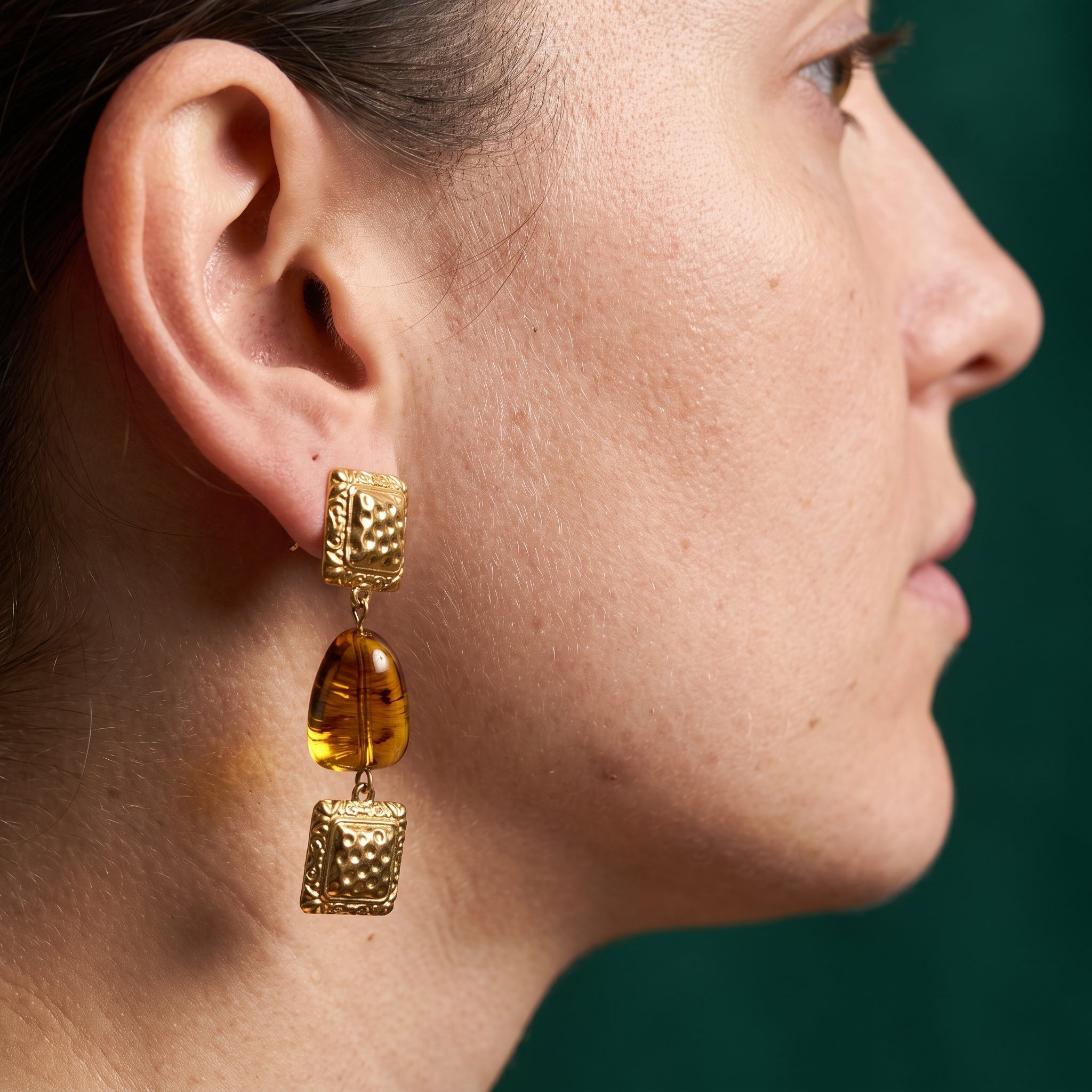 Boucles d'oreilles Ambra - Acier Inoxydable