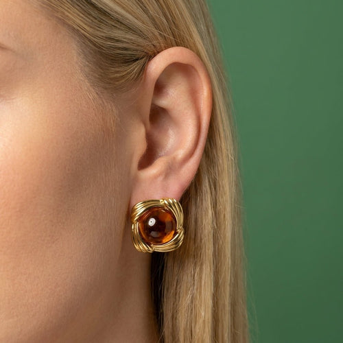Boucles D'oreilles Aurelia - Acier Inoxydable