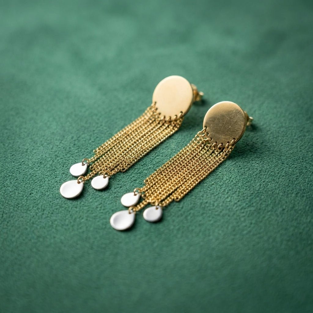Boucles d'oreilles Cascata - Acier Inoxydable