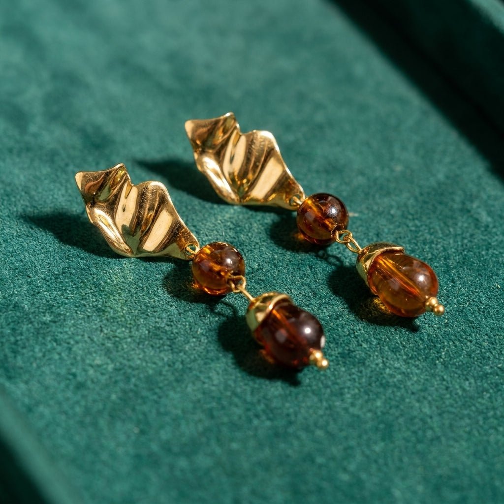 Boucles d'oreilles Cérès - Acier Inoxydable