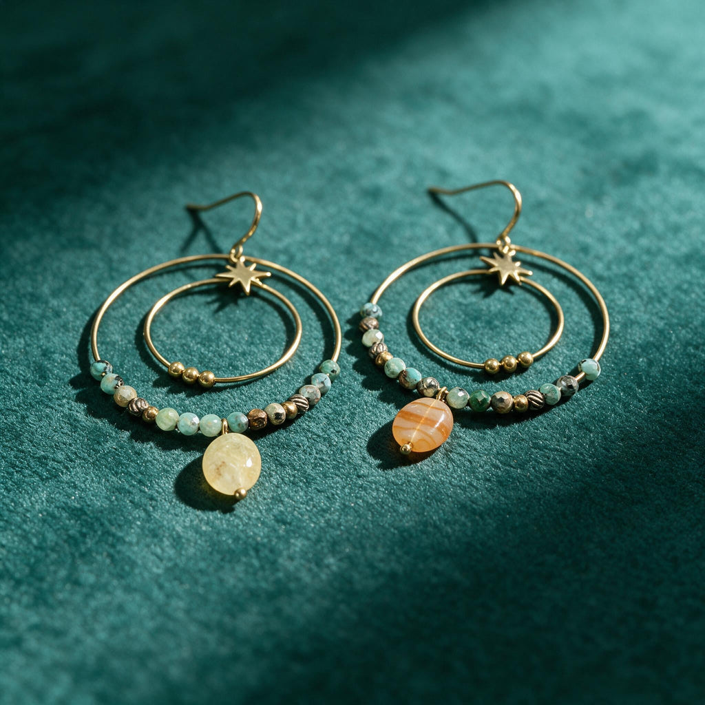 Boucles d'oreilles Costellazione - Acier Inoxydable Garantie