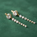 Boucles D'oreilles Eclissi Blanc - Acier Inoxydable