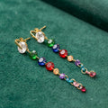 Boucles d'oreilles Eclissi Multicouleur - Acier Inoxydable