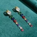 Boucles d'oreilles Eclissi Multicouleur - Acier Inoxydable
