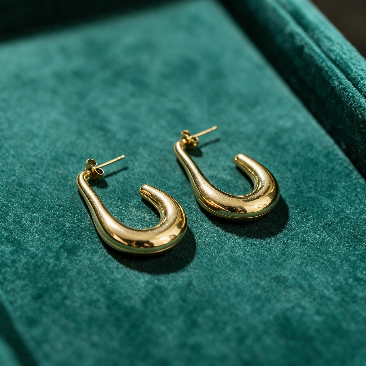 Boucles d'oreilles Goccia - Acier Inoxydable