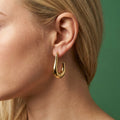 Boucles d'oreilles Goccia - Acier Inoxydable
