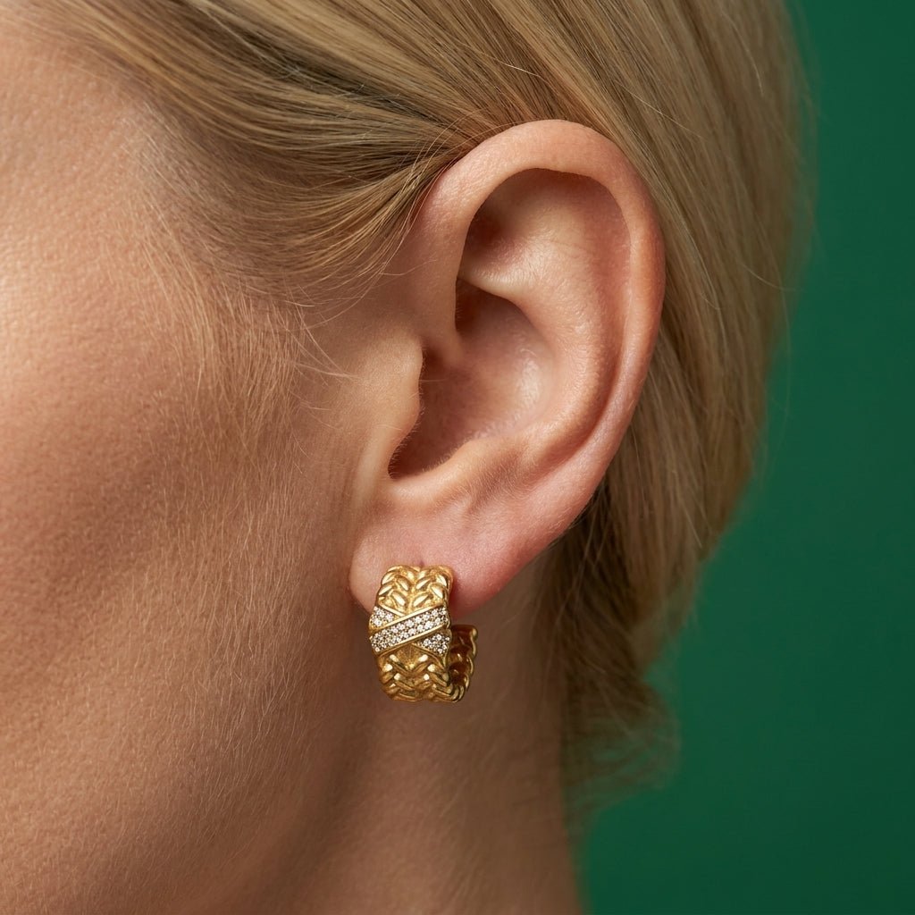 Boucles D'oreilles Héloria - Acier Inoxydable