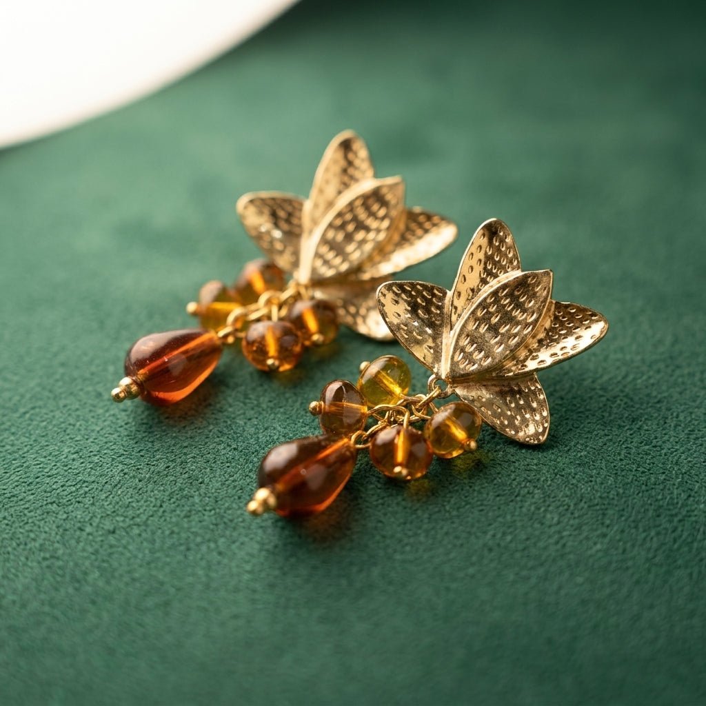 Boucles d'oreilles Loto - Acier Inoxydable