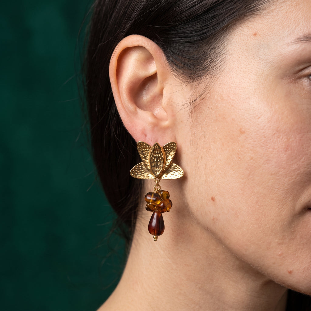 Boucles d'oreilles Loto - Acier Inoxydable