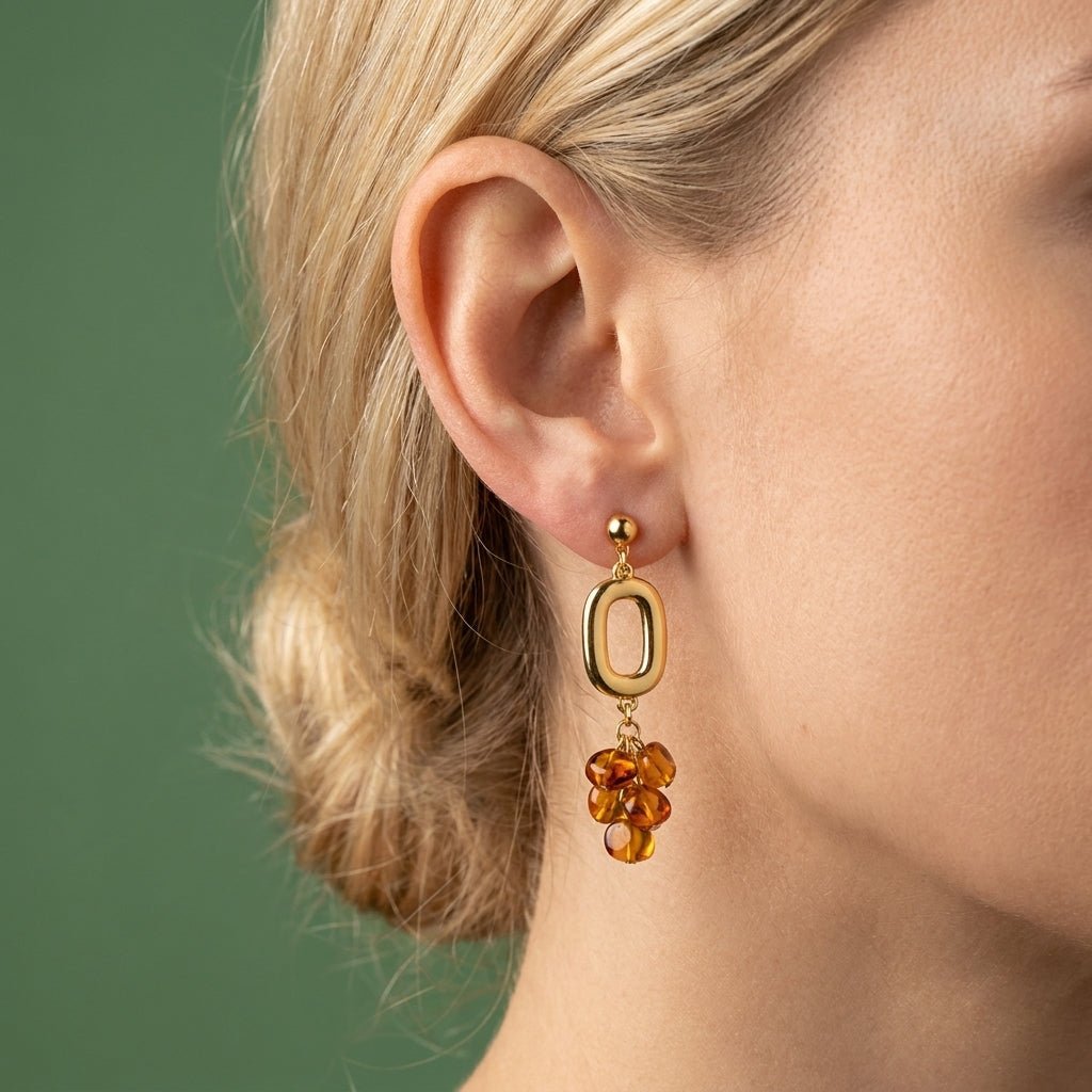 Boucles D'oreilles Miele - Acier Inoxydable