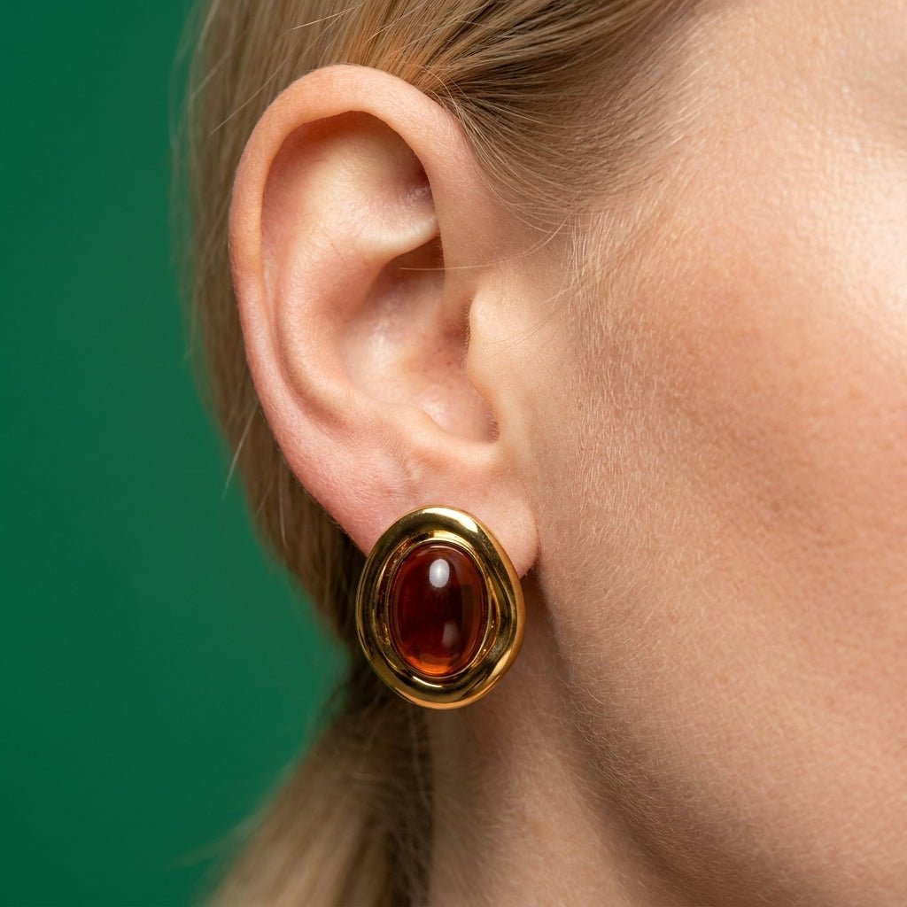 Boucles D'oreilles Nectar - Acier Inoxydable