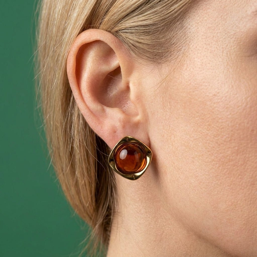 Boucles D'oreilles Occhio - Acier Inoxydable