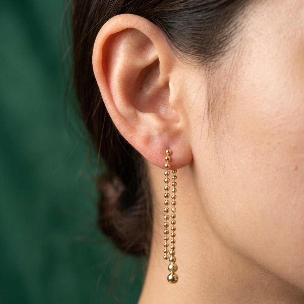 Boucles D'oreilles Rugiada - Plaqué Or