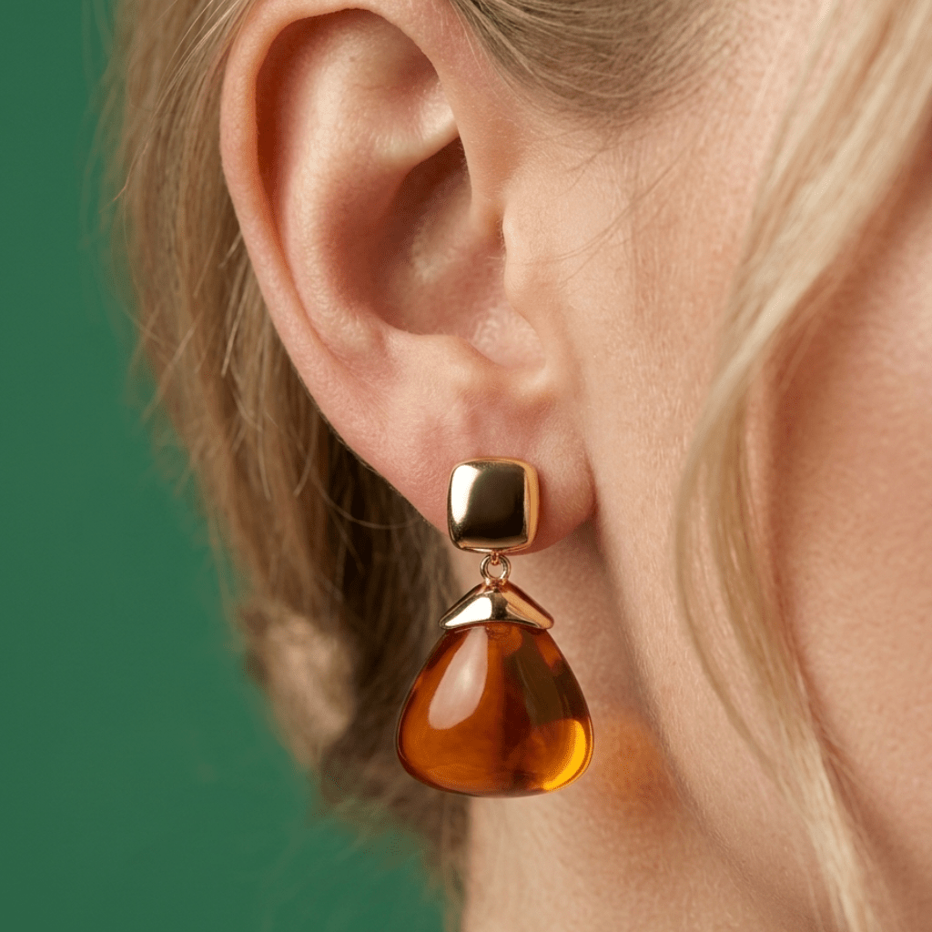 Boucles D'oreilles Rugiada - Plaqué Or