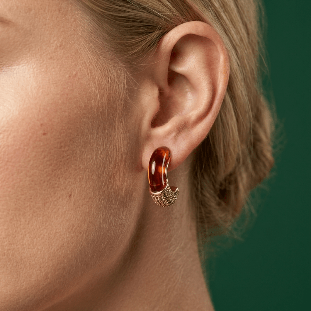 Boucles D'oreilles Sabbia - Plaqué Or