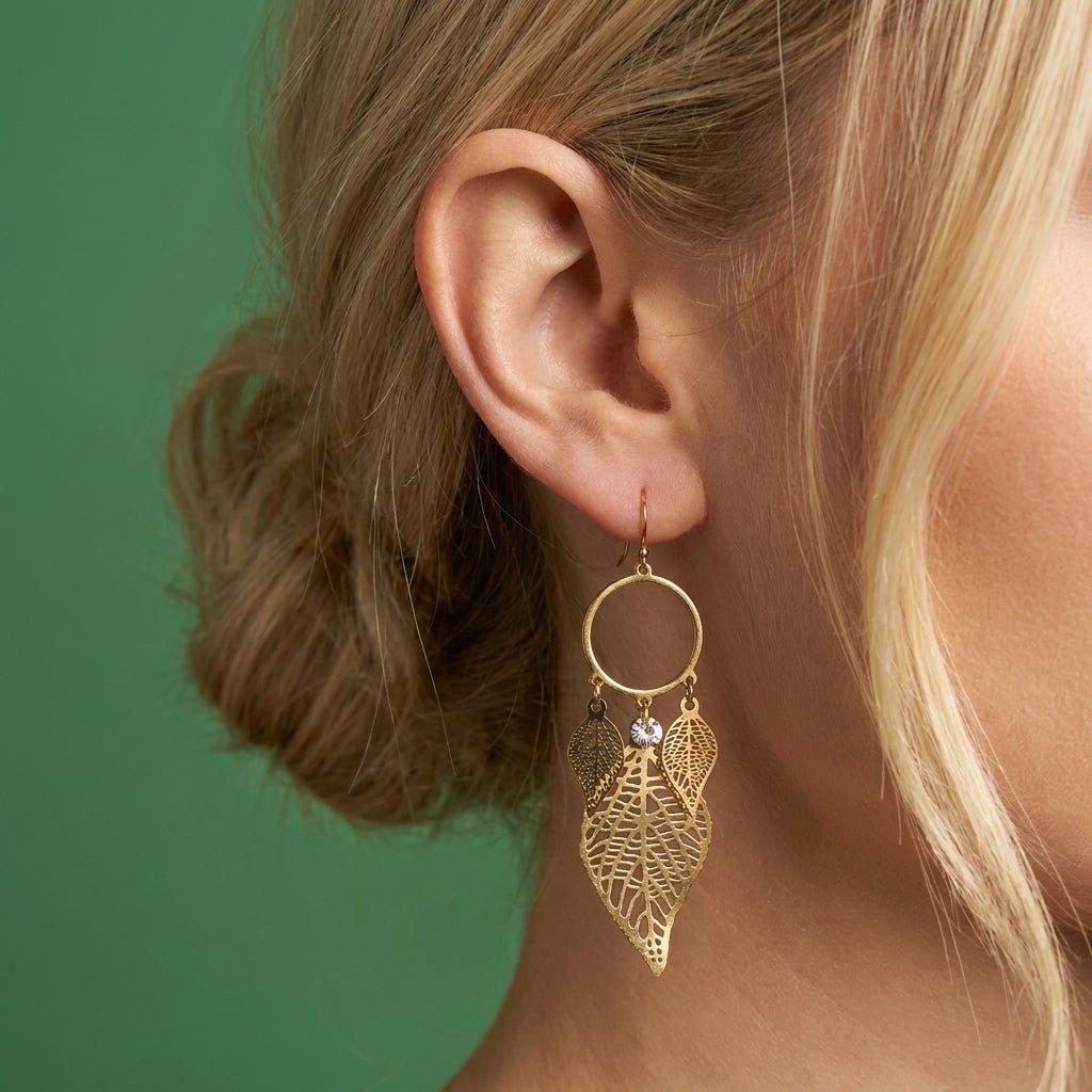 Boucles D'oreilles Selva - Acier Inoxydable
