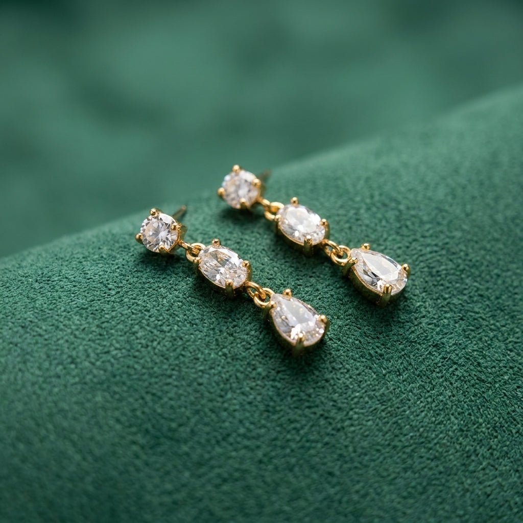 Boucles D'oreilles Trilogia - Acier Inoxydable