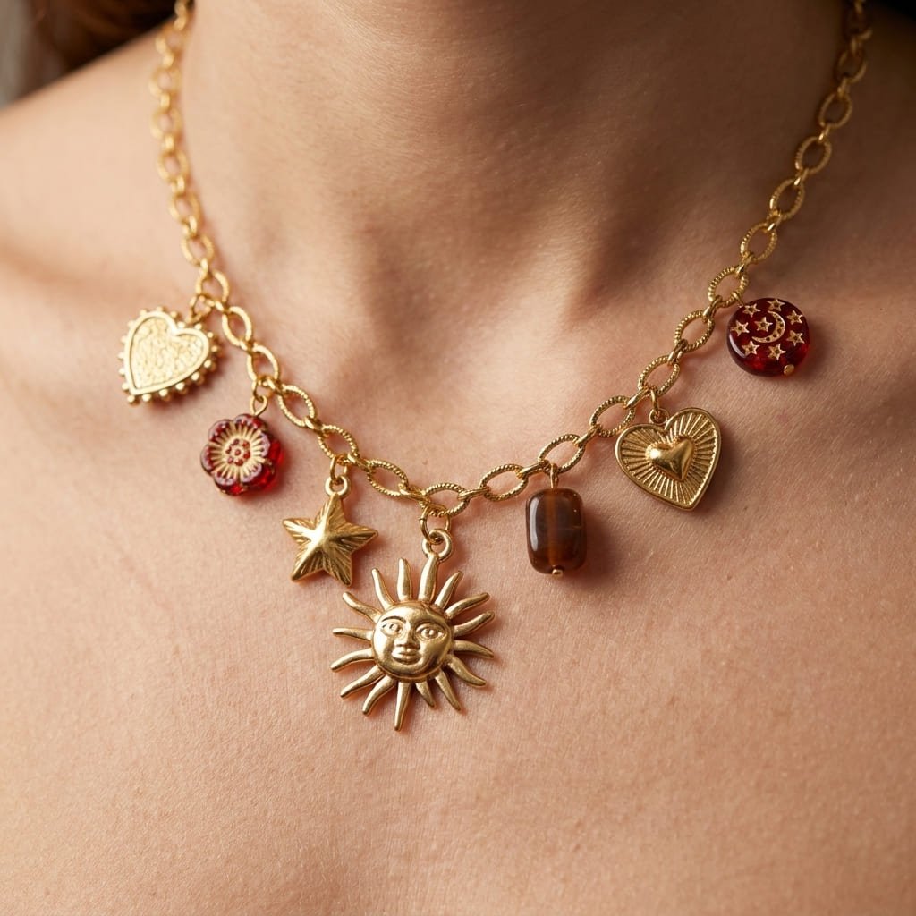 Collier Céleste - Acier Inoxydable