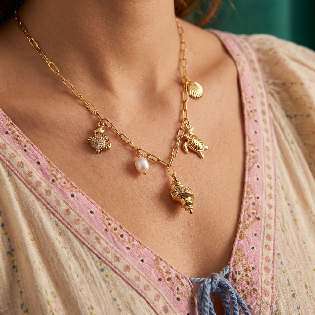 Collier Corallina - Acier Inoxydable