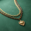 Collier Cuore - Acier Inoxydable
