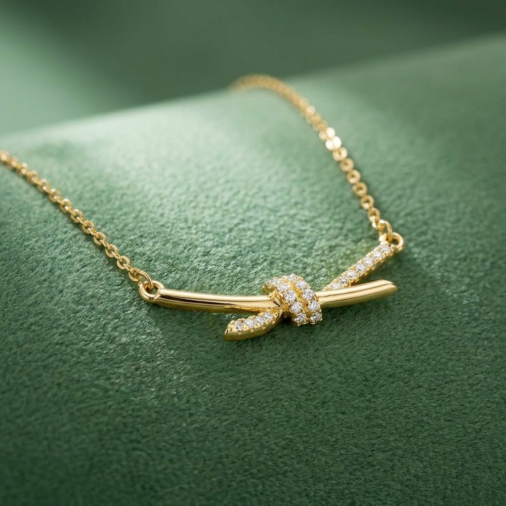 Collier Fiocco - Acier Inoxydable