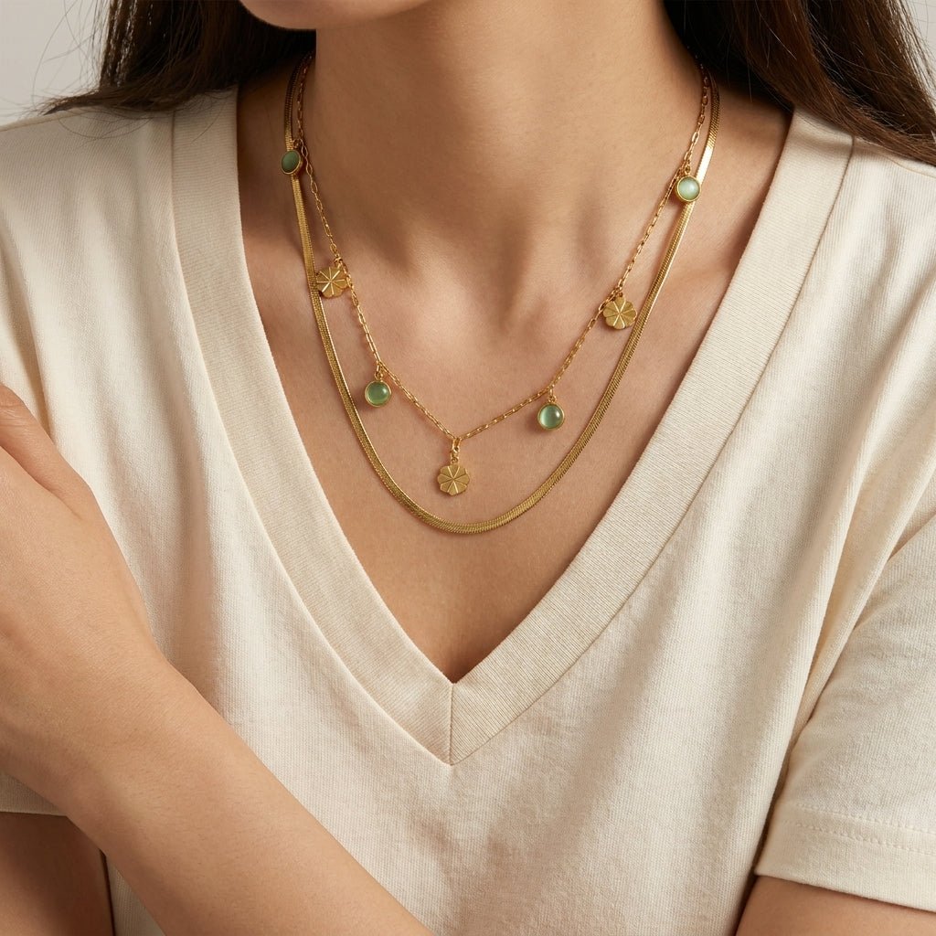 Collier FLORISNA – Acier inoxydable