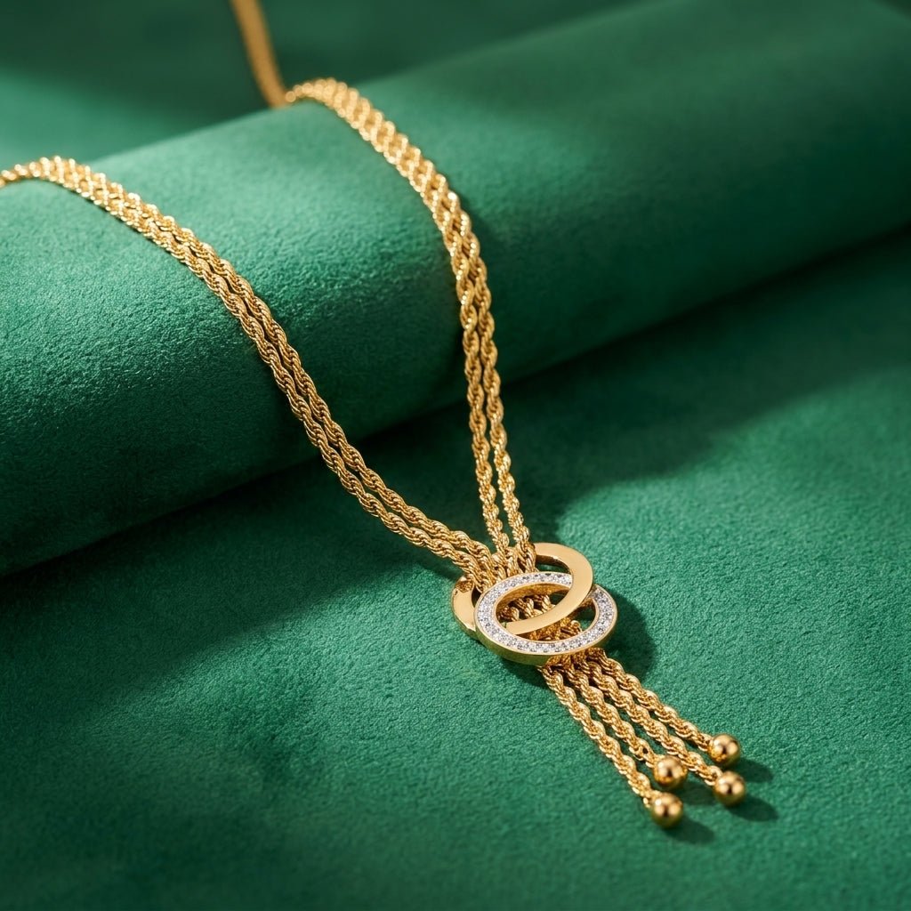 Collier Intreccio - Acier Inoxydable