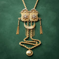 Collier Numidia ( Ajustable , Ascenseur ) - Acier Inoxydable