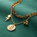 Collier Roseraie - Acier Inoxydable