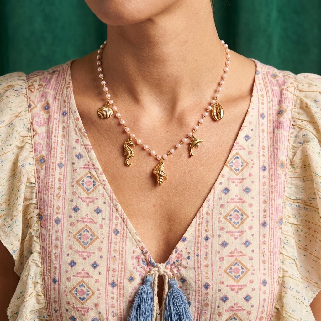 Collier Sirène - Acier Inoxydable