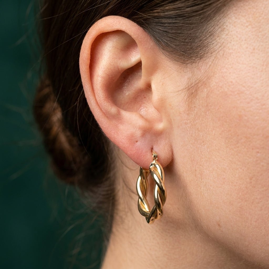 Créoles Oria - Plaqué Or