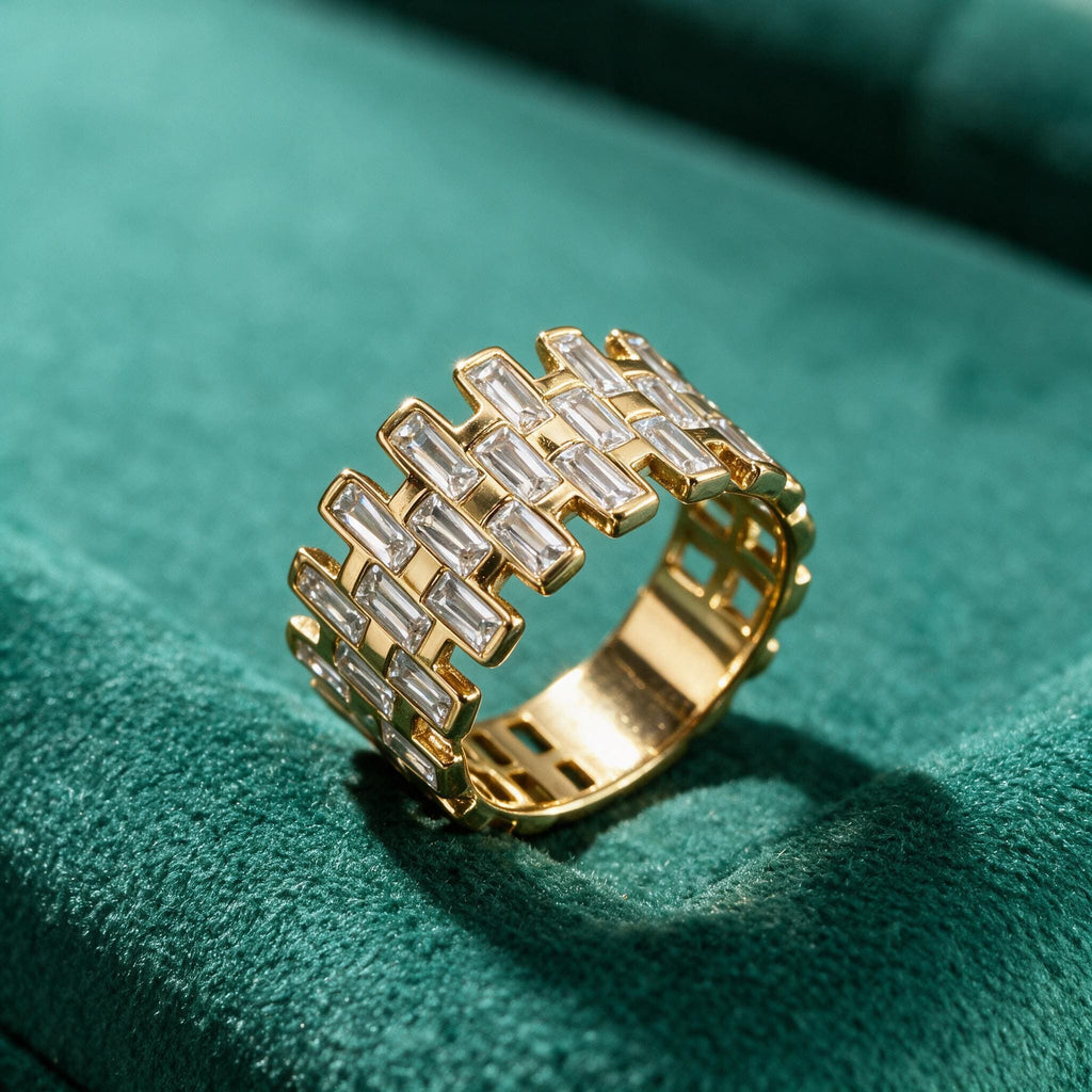 bague flavia - Acier Inoxydable