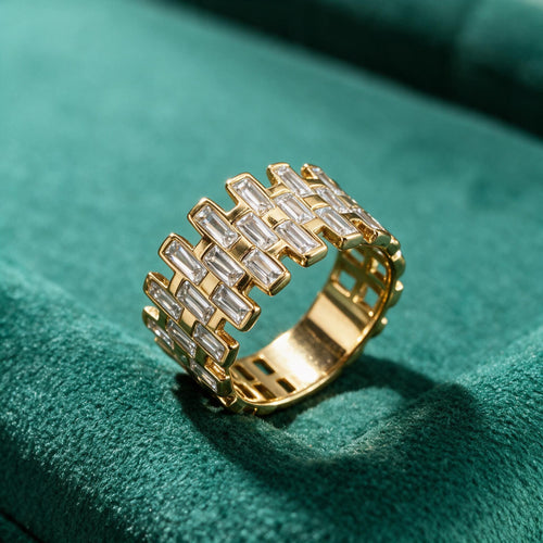 bague flavia - Acier Inoxydable