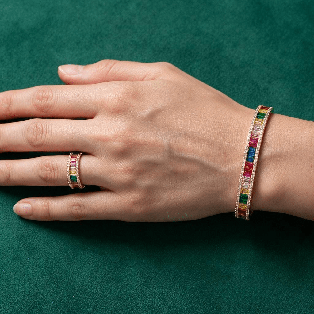 Duo Vivida - Plaqué Or ( Taille M )