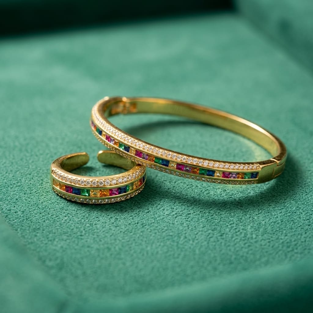 Duo Vivida - Plaqué Or
