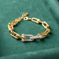 Gourmette Tiffany - Acier Inoxydable
