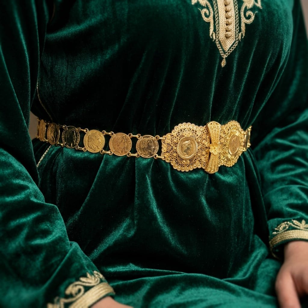Mhazma Aurès - Plaqué Or