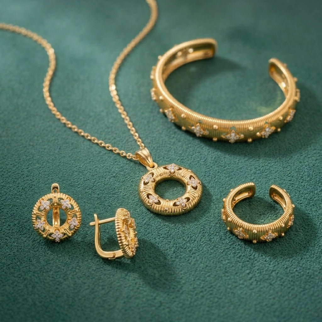 Parure Fiorella - Plaqué Or Garantie